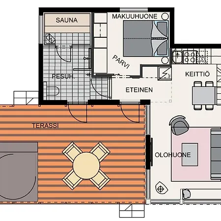 منتجع Break Sokos Tykkimaeki *
